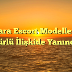 Ankara Escort Modeller Her Türlü İlişkide Yanında