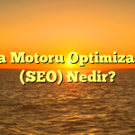 Arama Motoru Optimizasyonu (SEO) Nedir?