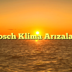 Bosch Klima Arızaları