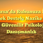 Bursa’da Ruhunuza İyi Gelecek Destek: Nazike Meşe ile Güvenilir Psikolojik Danışmanlık